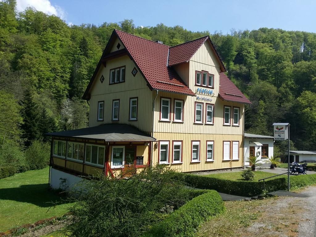 Pension Waldfrieden Thale Kültér fotó