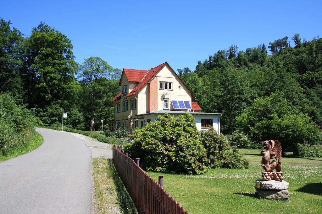 Pension Waldfrieden Thale Kültér fotó